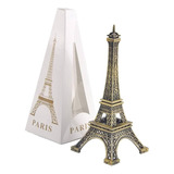 Packx10 Torre Eiffel De Metal Regalo Souvenir Chica 8cm 