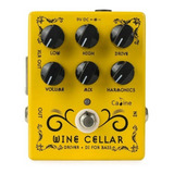 Preamplificador Pedal Caline Wine Cellar Driver Di Bass