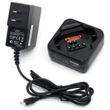  Cargador Base Y Adaptador Para Radio Portatil Motoro Dtr720