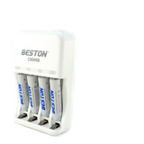 Pila Batería Recargable Aaa X4 1100mah Cargador Beston