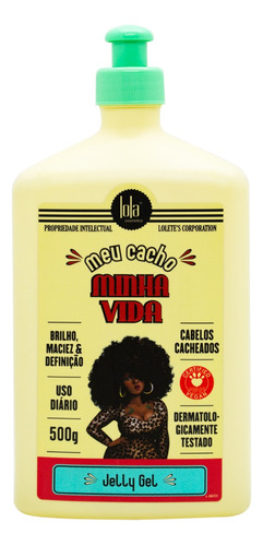 Lola Meu Cacho Minha Vida Jelly Gel Para Rulos Pelo 500gr 6c