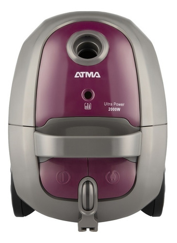 Aspiradora Atma As9121pi 2000w 2 L - Morado/plateado - 220v