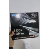 Placa Madre Amd Am4 B450m M.2 4xddr4 Hdmi/dvi/vga Pro4 R2.0