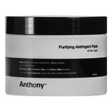 Anthony Witch Hazel Pads Limpiador De Poros: 60 Unidades, Al