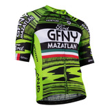 Jersey Ciclismo Gfny Mazatlan Ruta Mtb Caballero Verde Xl