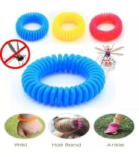 Manilla Repelente Mosquitos Pulsera Banda Anti Insectos