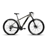 Bicicleta Aro 29 Masculina Ksw Aluminio 21 Marchas Mtb Mcz18 Cor Grafite Tamanho Do Quadro 19