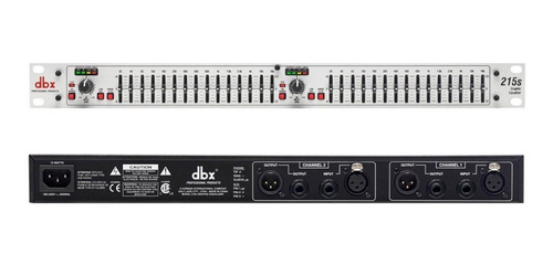 Ecualizador Dbx Stereo 15 Bandas X Canal, 215s
