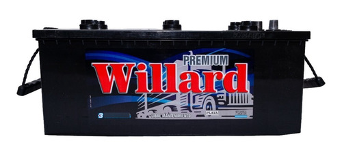 Bateria Willard 12x180 Ub-1240 Camion Bus Tractor 180 Amper