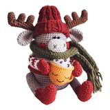 Patron Amigurumi Alce Reno Benjamin Navidad En Español