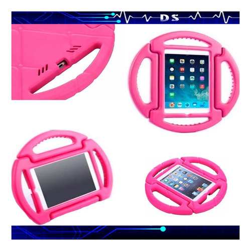 Melhor Capa Volante Infantil Para iPad 2 3 4 + Caneta Touch