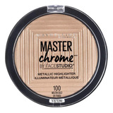 Iluminador Maybelline Master Chrome 100 Molten Gold 