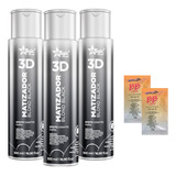 Kit 3 Matizador Magic Color - Blond Black Grafite 500ml