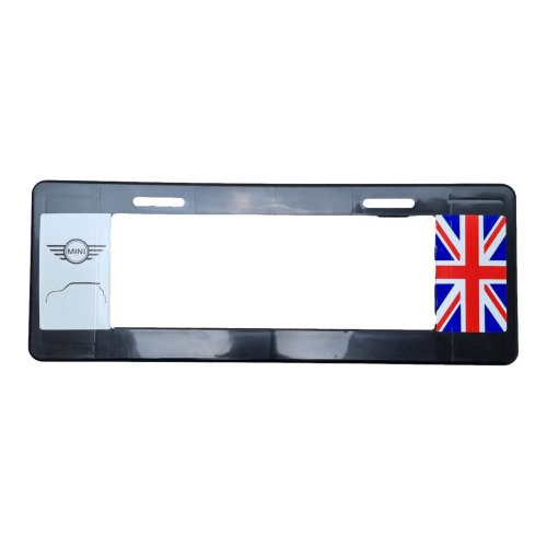 Porta Placa Europeo Mini Cooper S Inglaterra 1pza