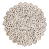 Individual Posapava Coquette Tejido Crochet