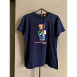 Playera Polo Bear Talla L Ralph Lauren Azul Marino Hombre !!