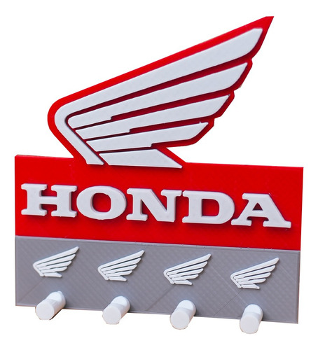  Porta Llaves Honda Impreso En 3d 