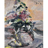 Lienzo Canvas Arte Flores En Jarrón Lovis Corinth 125x100