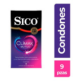 Sico Clímax Mutuo 9 Condones