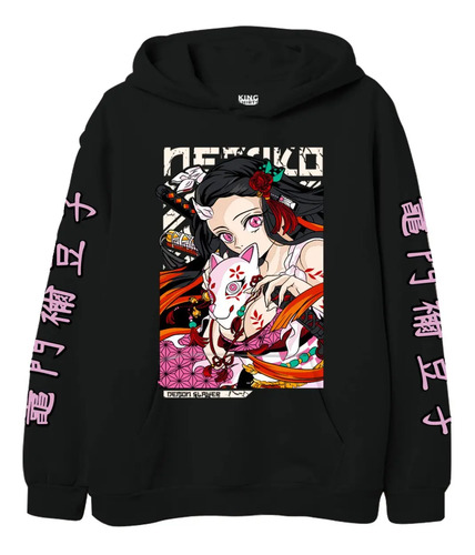 Sudadera Nezuko Demon Slayer The Swordsmith Anime Para Mujer