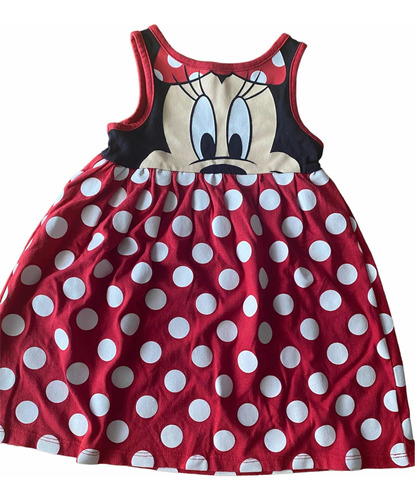 Vestido Niña Disney Talle 2t Algodón Y Poliéster (524)