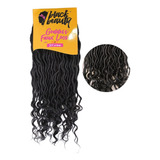 Cabelo Goddess Faux Locs - Black Beauty 300 Gramas Cor Castanho Escuro 2