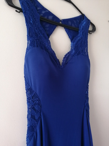 Vestido Gala Azul