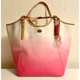 Bolsa Coach Peyton Pomegranate De Piel