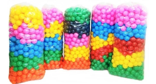 Bolas De Piscina (pacote Só Coloridas) Decoração 500un