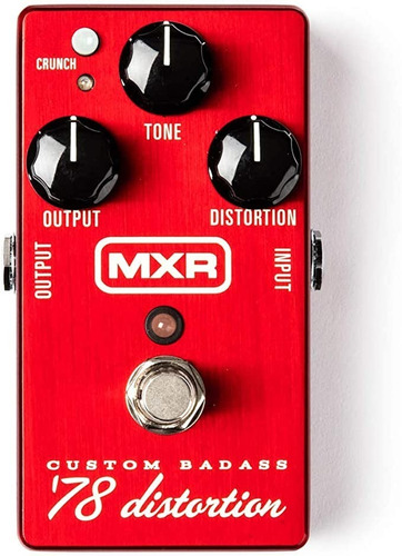 Pedal Distorção Mxr Custom Badass 78 Distortion M78