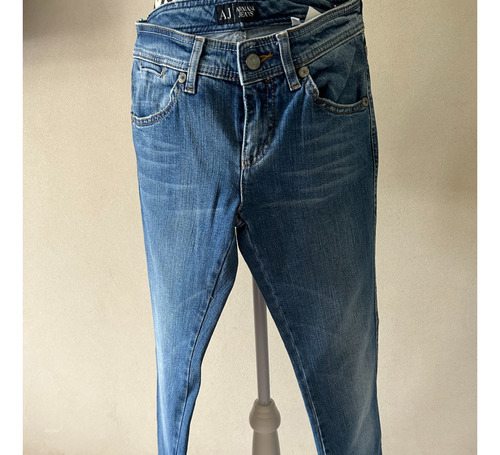 Jeans Armani De Dama Importado Color Azul Talle 34 Oxford 