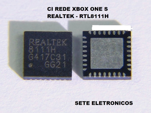 Ci Rede Realtek Rtl8111h Para Xbox One S - Realtek8111h Novo