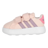 Zapatilla adidas Grand Court 2.0 Niños Td Rosa