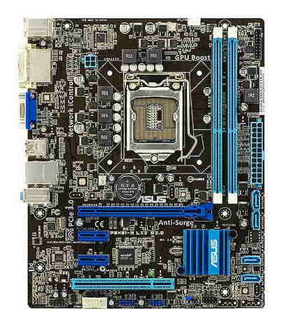 Combo Board Asus H61 + Intel Core I5 + 8gb Ram 