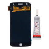 Tela Display Frontal Compativel Moto Z Play Xt1635 + Cola