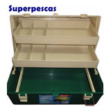 Caja De Pesca Mauri 460, 2 Bandejas Rebatibles 46x24x24 Cm