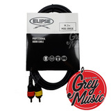 Cable De Audio Elipse Err3e Rca A Rca 3m Pc Placa Interface