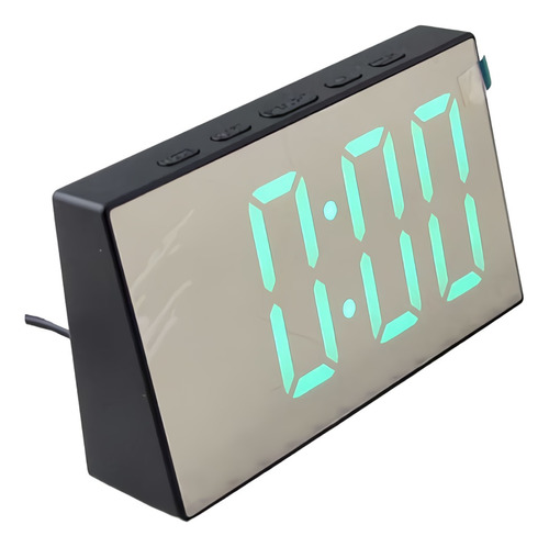 Reloj Despertador Digital Luz Led Nocturna Escritorio Alarma