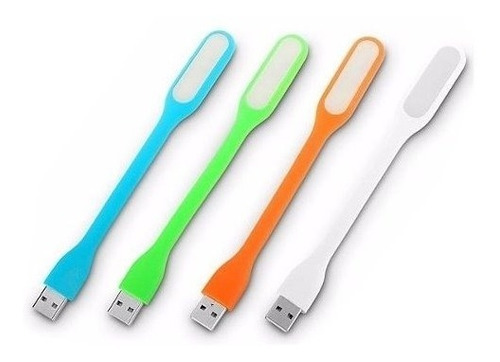 Lampara Flexible Usb Led Accesorios Laptop Pc Luz Colores