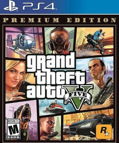 Grand Theft Auto V Premium Edition Compatible Ps4 Y Ps5