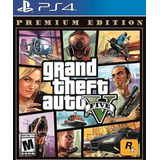 Grand Theft Auto V Premium Edition Compatible Ps4 Y Ps5