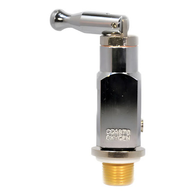 Válvula Para Tanque De Oxigeno Cga870 Con Llave De Apertura