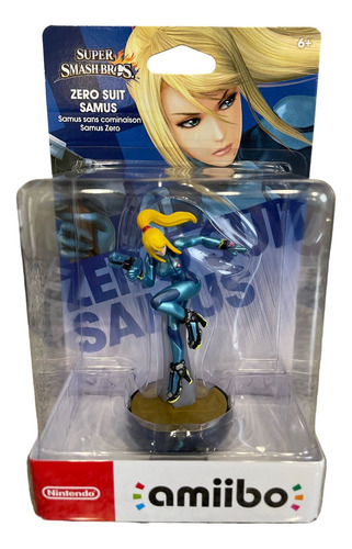 Zero Suit Samus - Amiibo - Super Smash Bros - Edición 2024