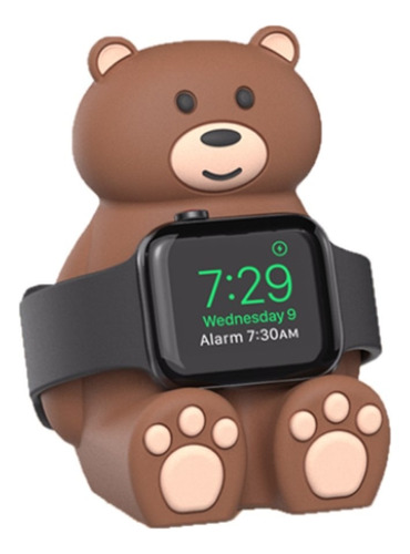 Stand Dock Soporte De Oso Para Apple Watch Series