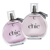 Kit Chic Deo Colônia + Chic Retrô. 95ml Cada. Eudora Gênero Feminino