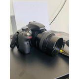 Nikon D3300 Dslr Color  Negro Con Lente