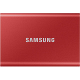 Samsung 500gb T7 Portable Ssd (red)