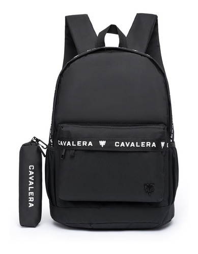 Mochila Cavalera Casual Impermeável Faculdade Escola