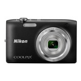  Nikon Coolpix S S2800 Compacta Color  Black 