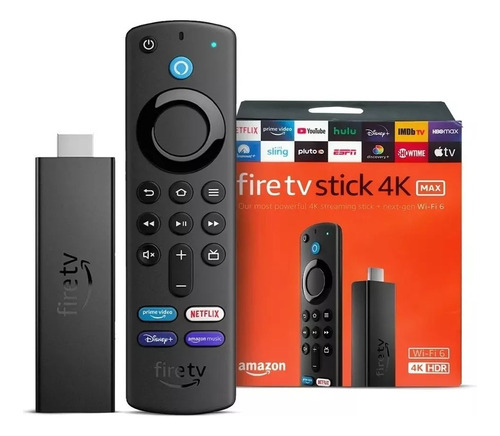Streaming Tv Amazon Fire Tv Stick 4k Max Netflix Prime Hbo